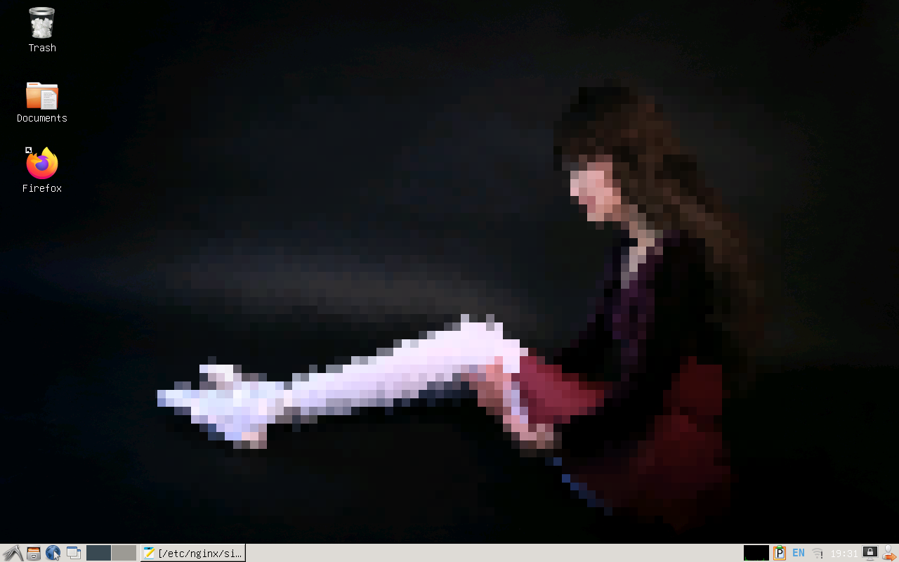 LXDE,外观配置得像 Windows 2000