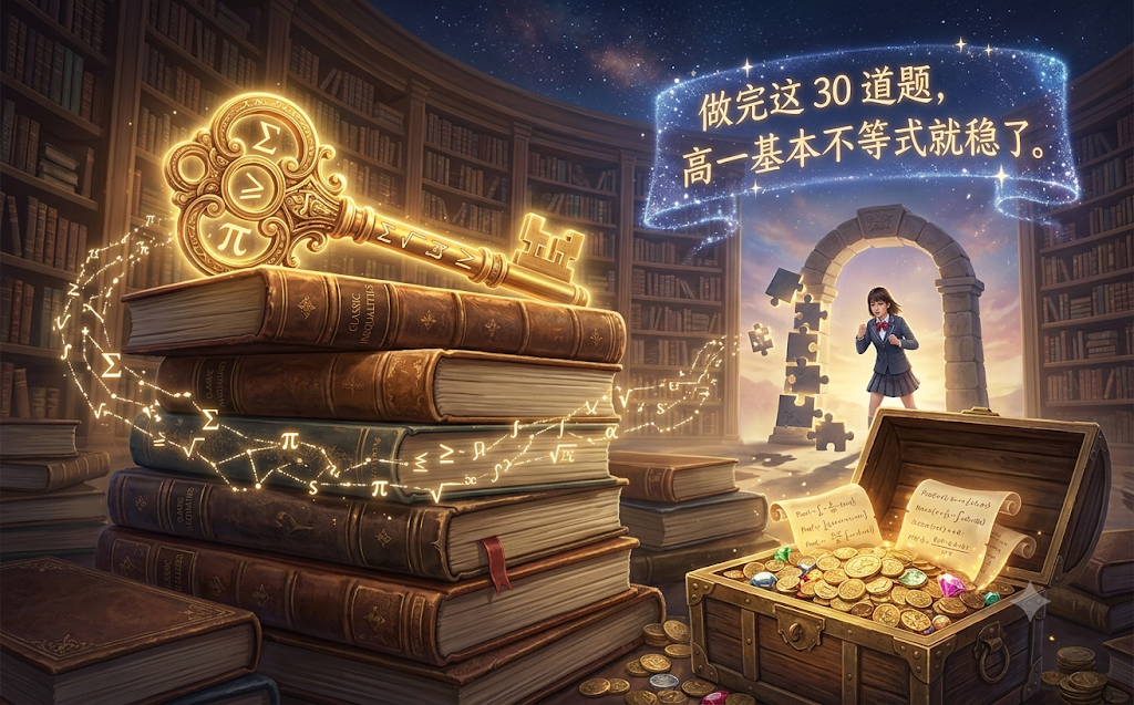 做完这 30 道题，高一基本不等式就稳了